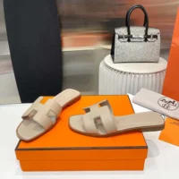 Hermes Women Oran Sandal-Sandy H202230Z (1)