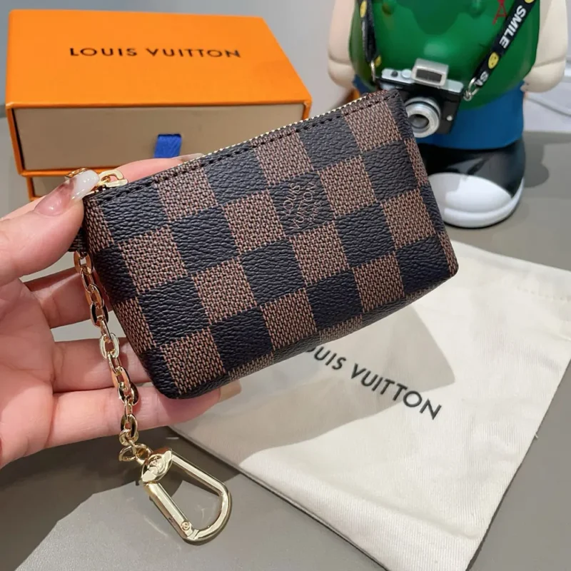 Louis Vuitton LV Llavero unisex Damier Ebene N62658