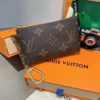 Louis Vuitton LV Unisex Key Pouch Monogram M62650 (1)