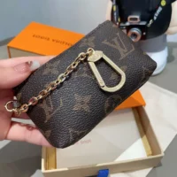 Louis Vuitton LV Unisex Key Pouch Monogram M62650 (1)