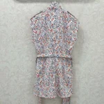 Abito con cintura Louis Vuitton LV Monogram Bloom da donna 1AHHZQ