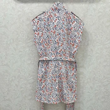 Louis Vuitton LV Women Monogram Bloom Belted Dress 1AHHZQ