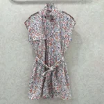 Abito con cintura Louis Vuitton LV Monogram Bloom da donna 1AHHZQ