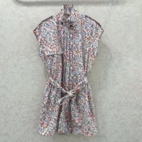 Louis Vuitton LV Women Monogram Bloom Belted Dress 1AHHZQ (1)