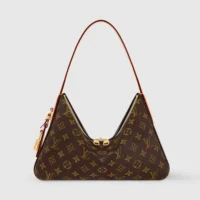 Louis Vuitton LV Women Slouchy PM Natural Cowhide-leather Trim M11952