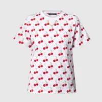 Louis Vuitton Men LV x TM Cherry T-Shirt 1AHJJ8 (1)