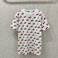Louis Vuitton Men LV x TM Cherry T-Shirt 1AHJJ8 (1)