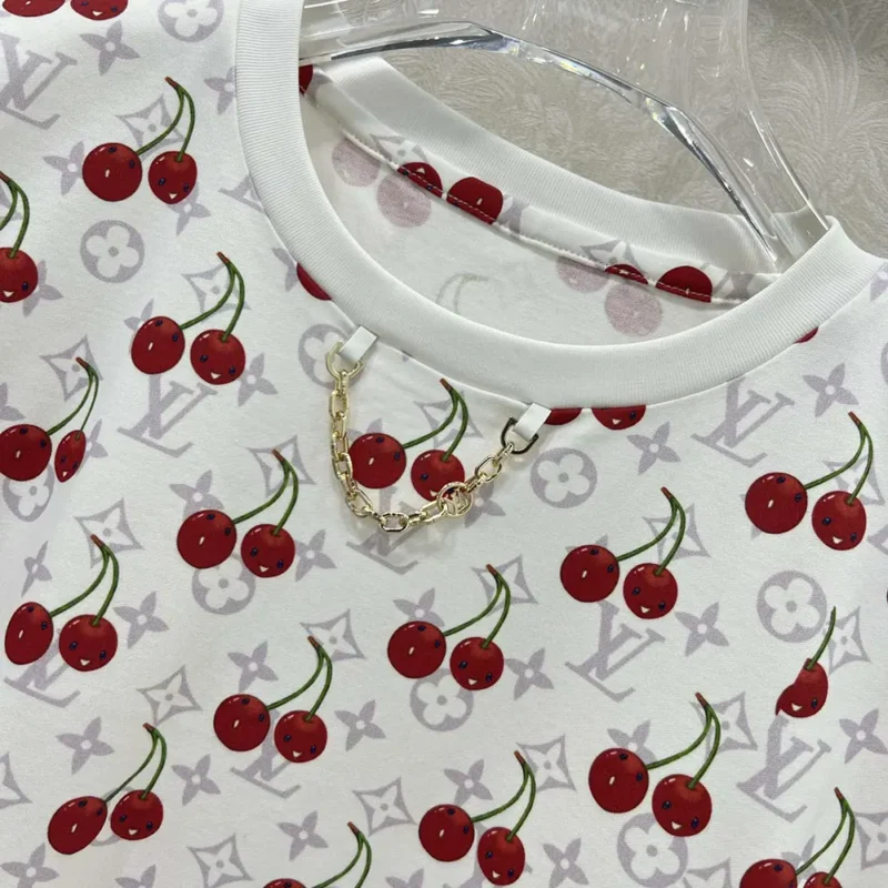 Louis Vuitton Men LV x TM Cherry T-Shirt 1AHJJ8