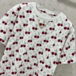 Louis Vuitton Men LV x TM Cherry T-Shirt 1AHJJ8