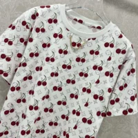 Louis Vuitton Men LV x TM Cherry T-Shirt 1AHJJ8 (1)