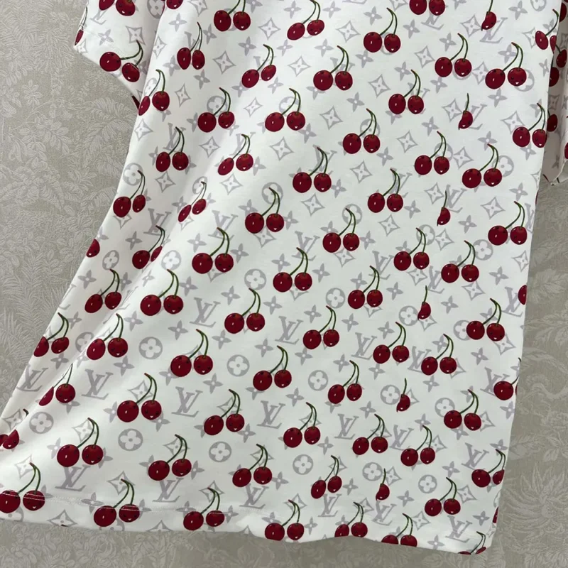Louis Vuitton Men LV x TM Cherry T-Shirt 1AHJJ8