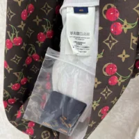 Louis Vuitton Men LV x TM Cherry T-Shirt 1AHJJF (1)