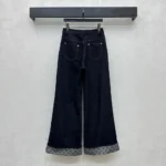 Louis Vuitton Women Cuffed Hem Flared Jeans 1AI152 - Bild 3