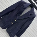 Louis Vuitton Women Denim Preppy Blazer 1AI144