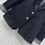 Louis Vuitton Women Denim Preppy Blazer 1AI144