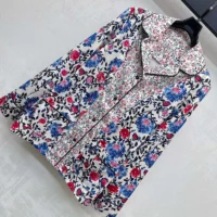 Louis Vuitton Women Floral Vine Pajama Shirt 1AHHVI (1)