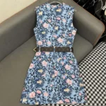 Louis Vuitton Women Floral Vine Zip-Up Dress 1AHHZ2 - immagine 3