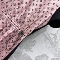 Louis Vuitton Women Monogram Front Drawstring Dress 1AIAYM (1)