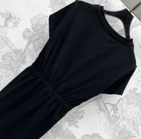 Louis Vuitton Women Monogram Front Drawstring Dress 1AIAYM (1)