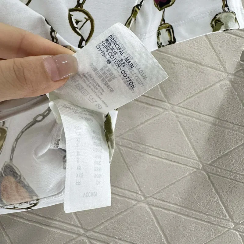 Louis Vuitton Dam Halsband Tryckt Crop Top 1AI438