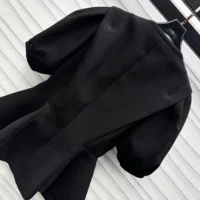 Louis Vuitton Women Puff-Sleeve Peplum Jacket 1AIBB6 (1)