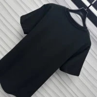 Louis Vuitton Women Washed Monogram Front T-Shirt 1AIAZY (1)