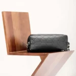 Chanel Women Large Backpack Calfskin Gold Tone Metal-Black AS5523