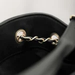 Chanel Women Shopping Bag Calfskin Gold Tone Metal AS5657