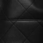 Chanel Women Shopping Bag Calfskin Gold Tone Metal AS5657