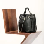 Chanel Women Shopping Bag Calfskin Gold Tone Metal AS5657