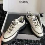 Chanel Women Sneakers Calfskin Suede Calfskin Lambskin G46258