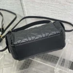 Dior Women Medium D-Dream Bag Black Macrocannage Lambskin