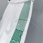 Dior Women Vibe Skort White Cotton Jersey with Pine Green Dior Graphique Motif