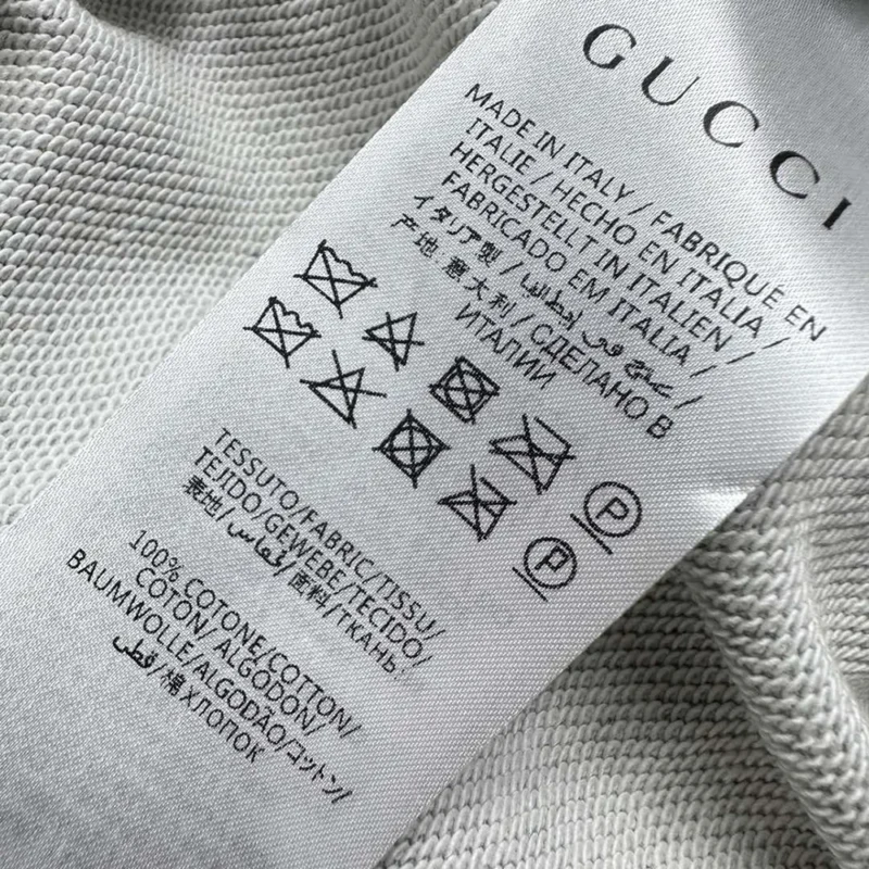 Gucci Damen Baumwolljersey-Shorts mit Stickerei 837934