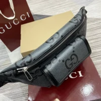 Gucci Unisex GG Jumbo Large Belt Bag 645093AAEB91045 (1)