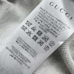 Felpa da donna Gucci in jersey di cotone con ricamo 837933