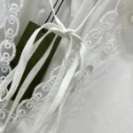 Gucci Women Cotton Poplin Shirt with Embroidery 826591