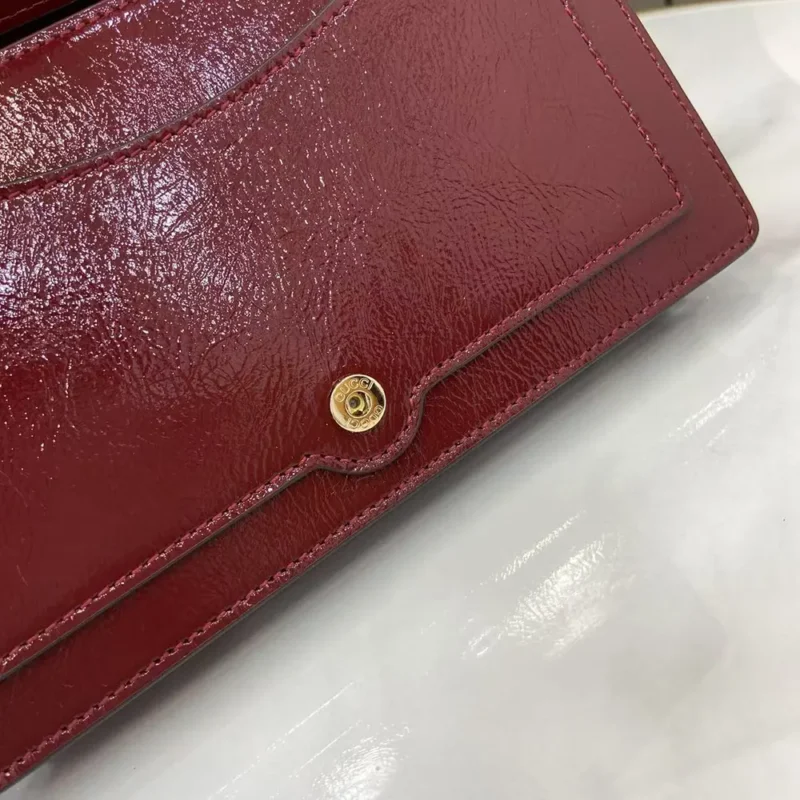 Gucci Women Dionysus Wallet On Chain-Maroon ‎8373740GOGT