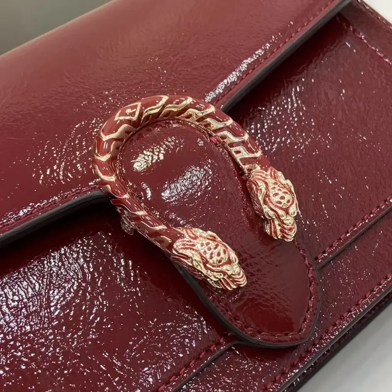 Gucci Women Dionysus Wallet On Chain-Maroon ‎8373740GOGT