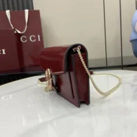 Gucci Women Dionysus Wallet On Chain-Maroon ‎8373740GOGT (1)