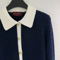 Gucci Women Fine Cotton Crochet Cardigan 836184 XKESV (1)