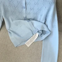 Gucci Women GG Cotton Cardigan 836379XKE024335 (1)