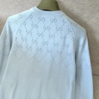 Gucci Women GG Cotton Cardigan 836379XKE024335 (1)