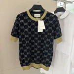 Gucci Women GG Cotton Lamé Top 526759X9W834921