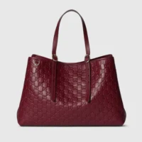 Gucci Women GG Emblem Large Tote Bag 815213AAFDV6207 (1)