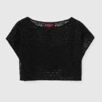 Gucci Women GG Macramé Top 836976ZAS8C1000