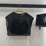 Gucci Women GG Macramé Top 836976ZAS8C1000