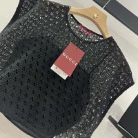 Gucci Women GG Macramé Top 836976ZAS8C1000 (1)