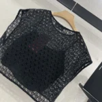 Gucci Women GG Macramé Top 836976ZAS8C1000