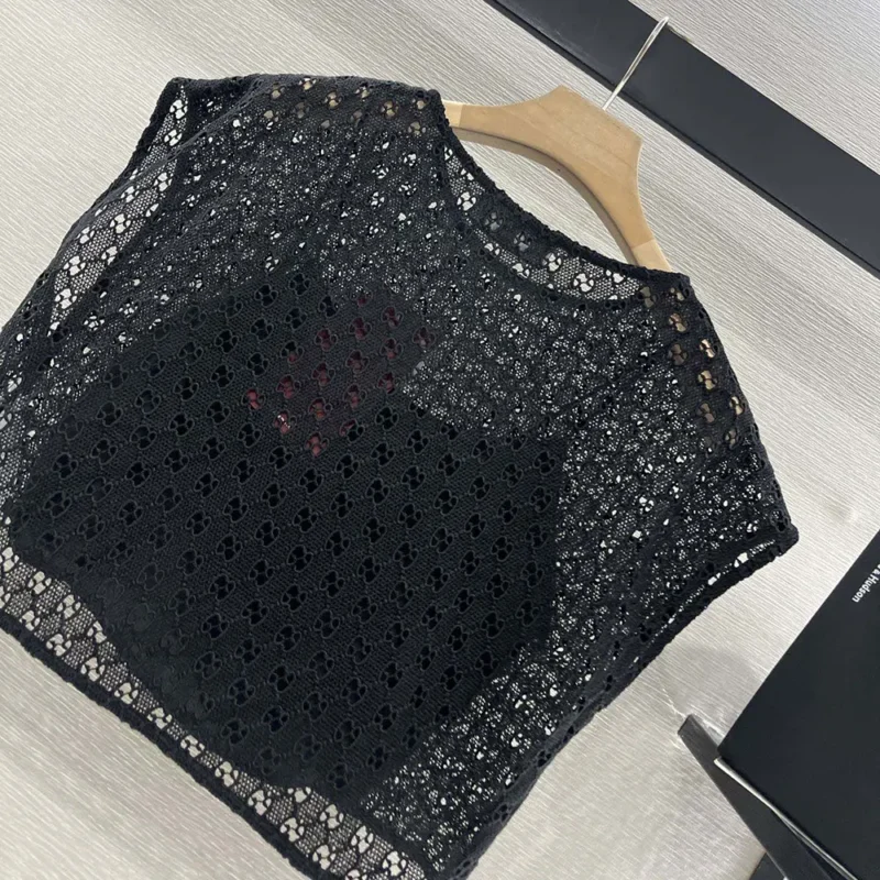 Gucci Women GG Macramé Top 836976ZAS8C1000